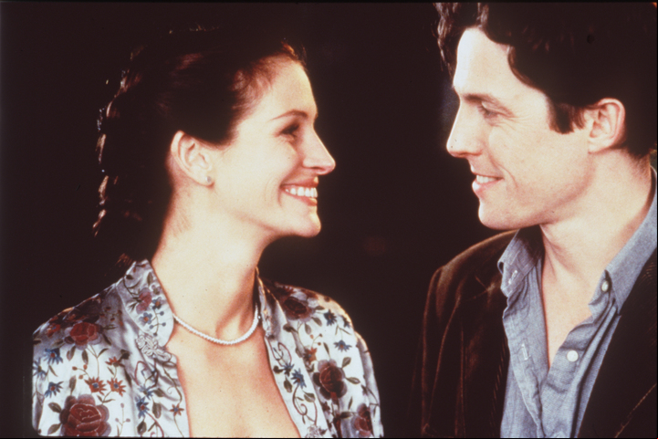 El galán de Julia en este caso es Hugh Grant.
julia roberts