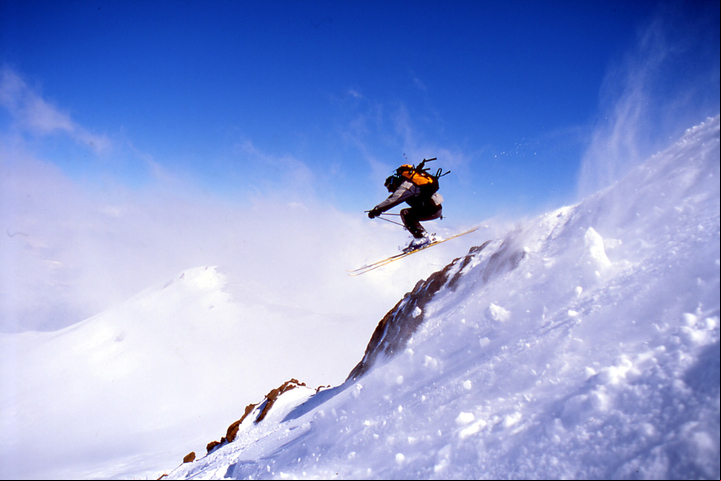 Temporada de esquí en valle Nevado.
