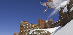 Diversión y vértigo en Valle Nevado