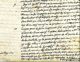 Devuelven una carta de Descartes robada por un famoso ladrón de libros