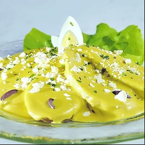 Papas con salsa ocopa