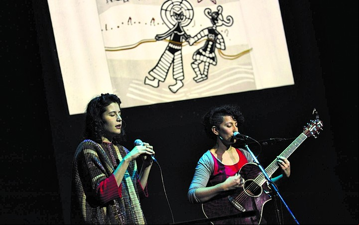 María Pien y Carolina Pachecho, en una foto de archivo.