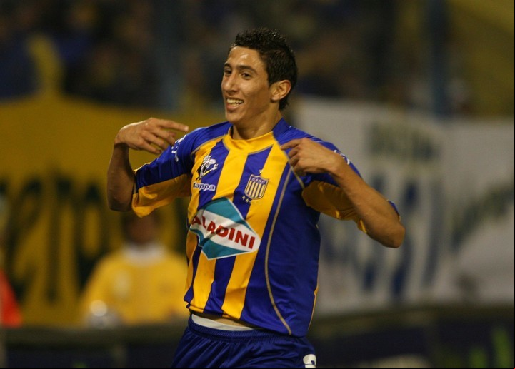 Angelito Di María, en Rosario Central.
