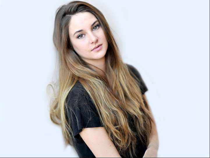 Shailene Woodley. La actriz de "Bajo la misma estrella" va de frente.