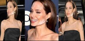 El misterioso look de Angelina Jolie
