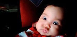 Así reaccionan los bebés al pasar por un túnel 