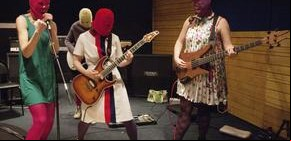 Las Pussy Riot, músicas feministas opuestas al autoritarismo de Putin