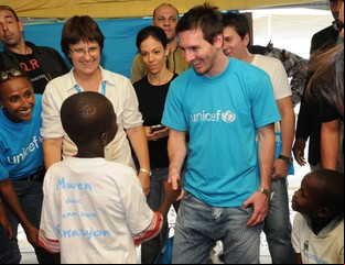 Leo Messi donó una cifra millonaria en "Un Sol para los Chicos"