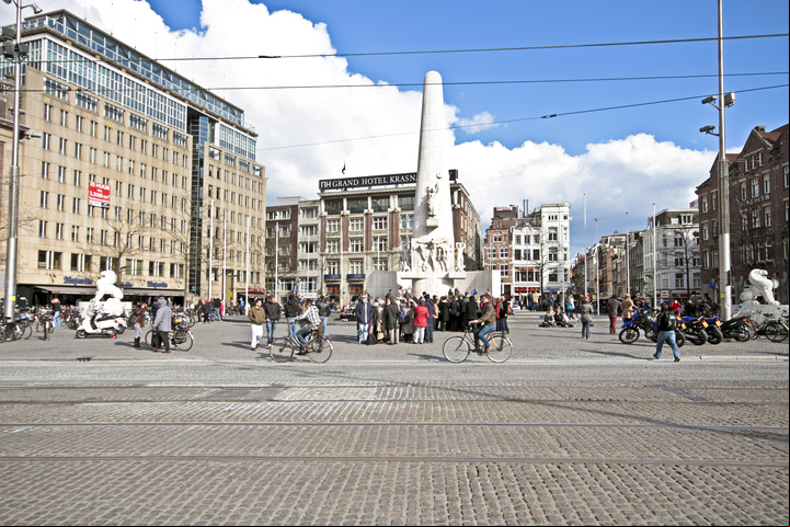 Plaza Dam de Amsterdam (Getty Images)