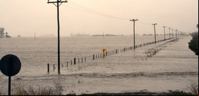 Convivencia de extremos: de la sequía del NEA a las inundaciones del centro bonaerense