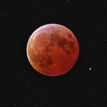 Eclipse lunar: llega una "superluna" roja 