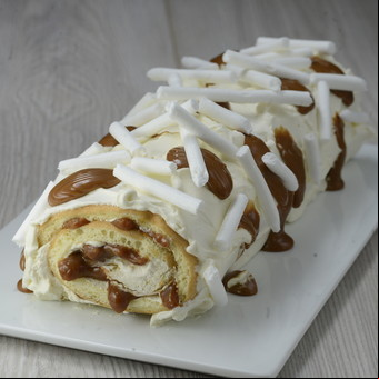 Pionono con dulce de leche