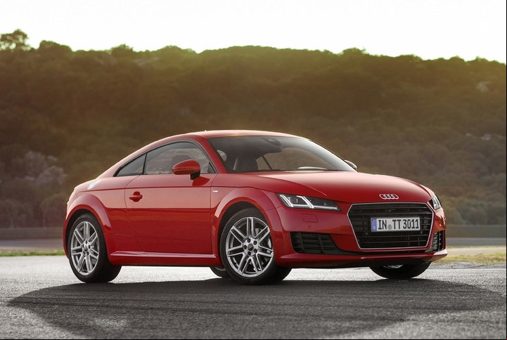 Audi TT, uno de los modelos que fueron llamados a revisión en Argentina.