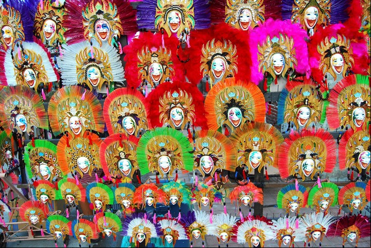 Cinco fiestas de octubre. Filipinas Festival Masskara (Getty Images)