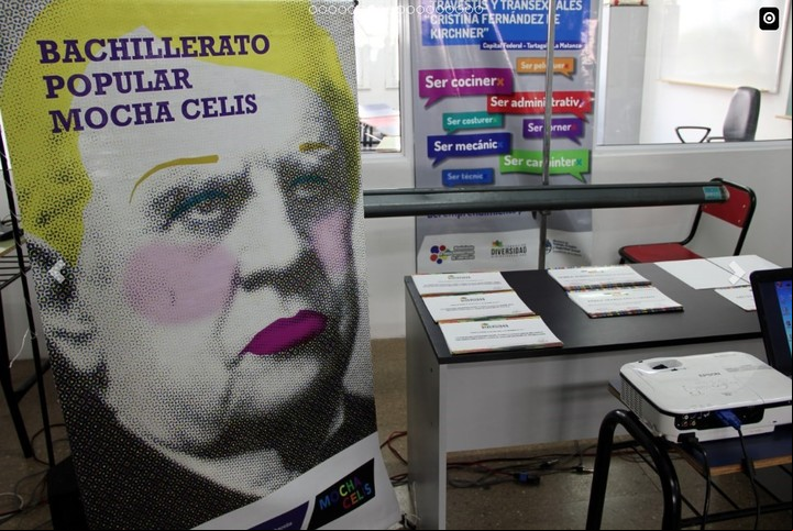El Bachillerato Popular Trans Mocha Celis ya tiene 137 egresados y egresadas. Foto: DPA