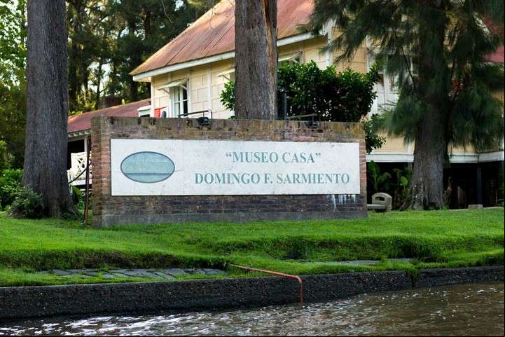 Museo Casa Sarmiento, en el Delta de Tigre.