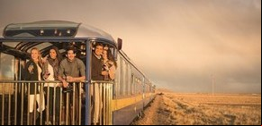 Un tren de lujo en los Andes peruanos