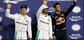 F1 en Abu Dhabi: Hamilton y Rosberg largarán adelante en la última batalla del año