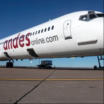Autorizan a la aerolínea Andes a volver a operar en Argentina y lo hará con vuelos chárter