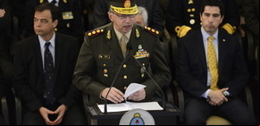 Giro institucional: homenaje del Ejército en el aniversario de un ataque guerrillero de 1974