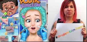 Contra los bisturíes y jeringas virtuales: piden prohibir los juegos de cirugía estética para niños