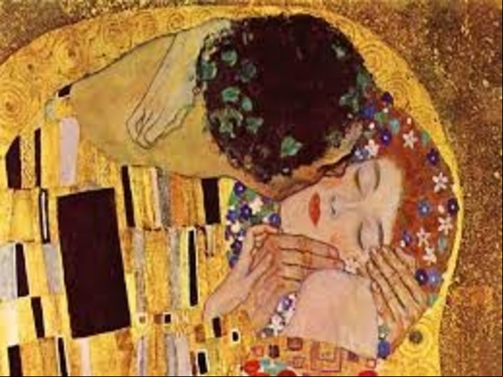 El Beso. De Gustav Klimt. 1907-1908. El Beso De Gustav Klimt arte pintura cuadros