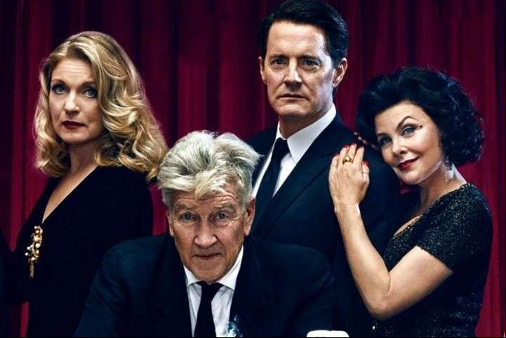 Lynch durante el rodaje de "Twin Peaks: the return", estrenada en 2017. Foto: Clarín