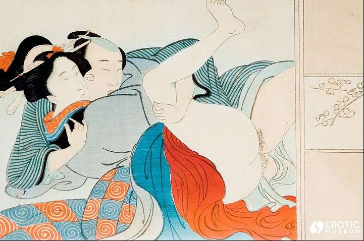 Shunga japonés.