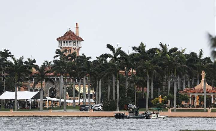 El resort Mar-a-Lago, en West Palm Beach, Florida.     Joe Raedle/Getty Images/AFP