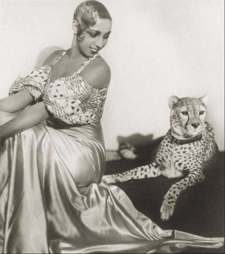Joséphine llegó a tener de mascotas a una boa y a un leopardo.