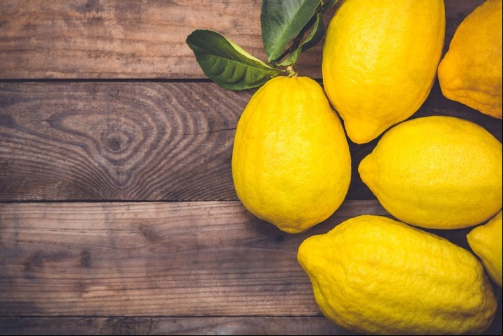 El limón, un excelente antioxidante.