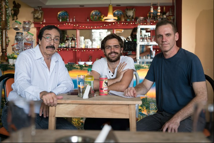 Luis Brandoni y Peter Lanzani, los protagonisas de Un gallo para Esculapio.