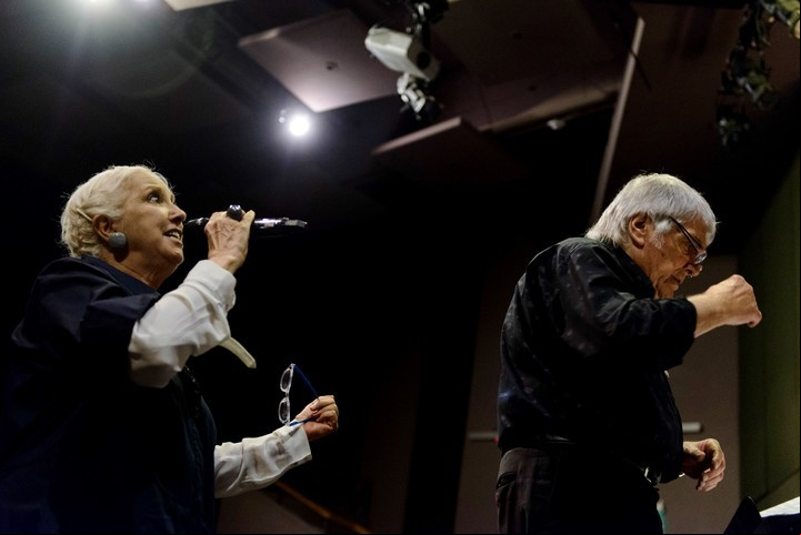 "Troilo llevó al tango a un contexto menos severo, menos machista", dice Susana Rinaldi, que saldrá al escenario del Coliseo acompañada por Osvaldo Piro, José Colángelo y Juan Carlos Cuacci. (Foto: Andrés D'Elia)