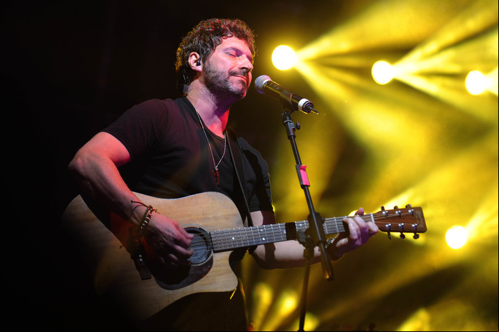 Iván Noble en el Estadio Unico de 2017. Foto: Martin Bonetto