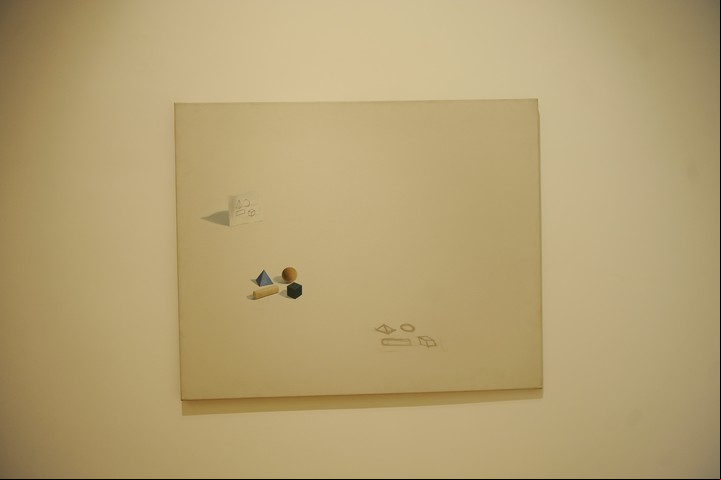 Obra minimalista de Liliana Porter. "Sin título"/ Alfredo Martinez