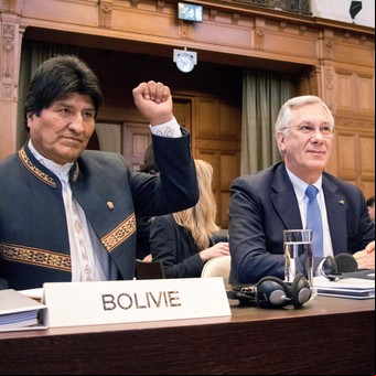 Evo Morales: "El retorno de Bolivia al mar es inevitable"