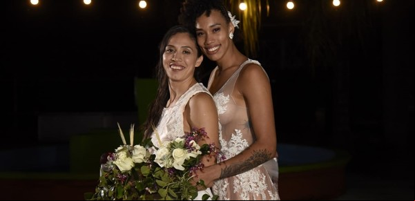 De rivales y compañeras en las canchas de vóley a una historia de amor que terminó en casamiento