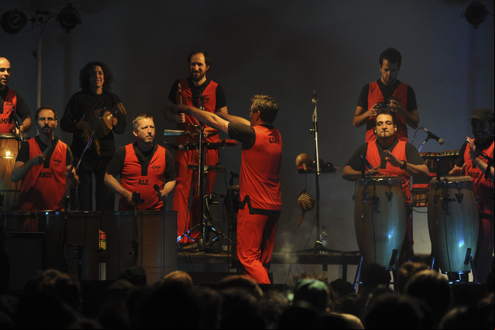 La bomba de tiempo, una creación de Santiago Vázquez que transita su año 14 convocando cada lunes a una multitud. (Foto: Rolando Andrade Stracuzzi)