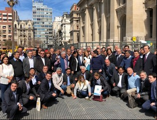 Los intendentes del PJ piden ver a Mauricio Macri y fueron a Tribunales por el Fondo Sojero