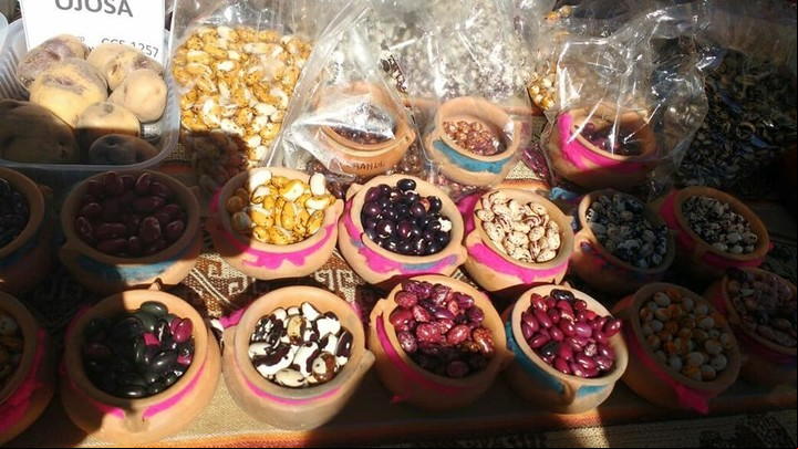 Los productos andinos que Magda usa en la cocina (Facebook)