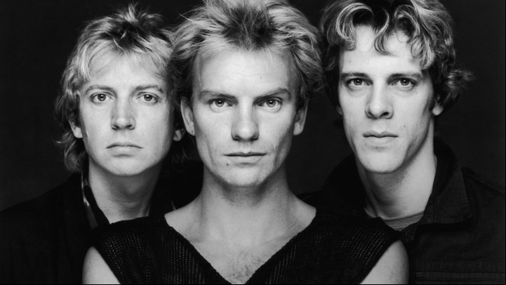 El grupo The Police, una influencia clave en la música del primer Soda Stereo.