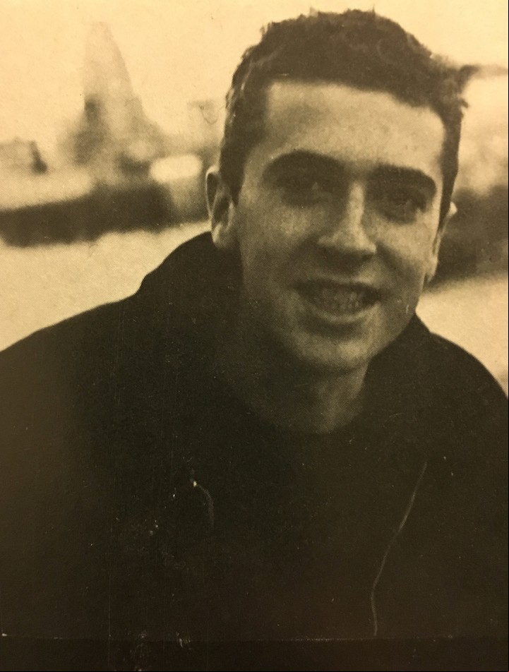 Palo Pandolfo, modelo 1988. Lookeado, en el sobre interno del disco, "como por un sastre skinhead" Foto: Gentileza Lena Szankay
