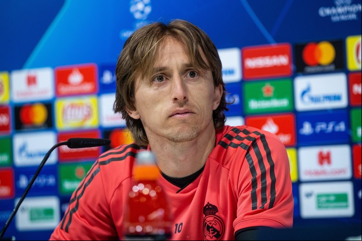 Luka Modric habló sobre las consecuencias de la salida de Cristiano Ronaldo antes del partido con Ajax. Foto: EFE