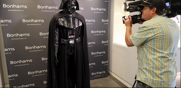 Locura por Star Wars: subastan un traje de Darth Vader que podría alcanzar los dos millones de dólares
