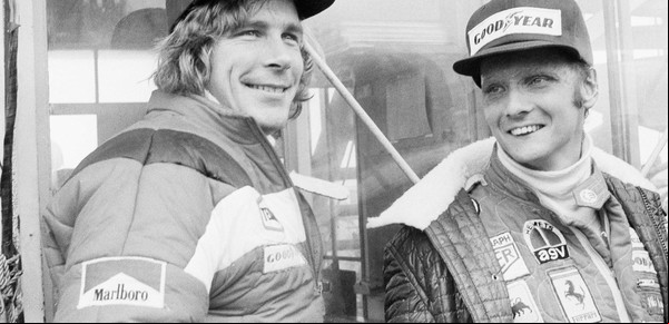 Niki Lauda vs. James Hunt: la rivalidad en las pistas que se transformó en película