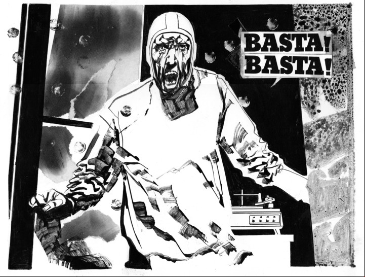 El Eternauta de 1969, por Alberto Breccia.