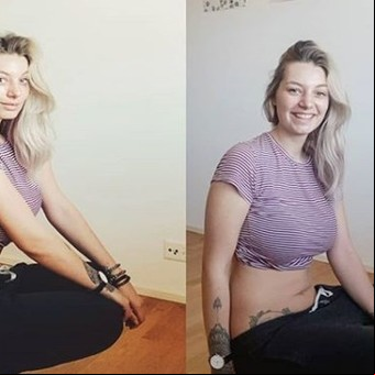 La influencer que muestra "la realidad" de las fotos de Instagram y busca romper con los estereotipos