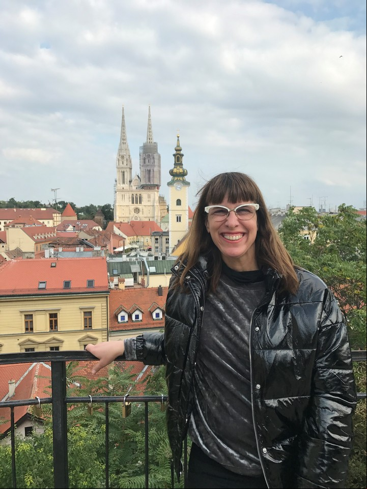Valeria Schapira, en Croacia.