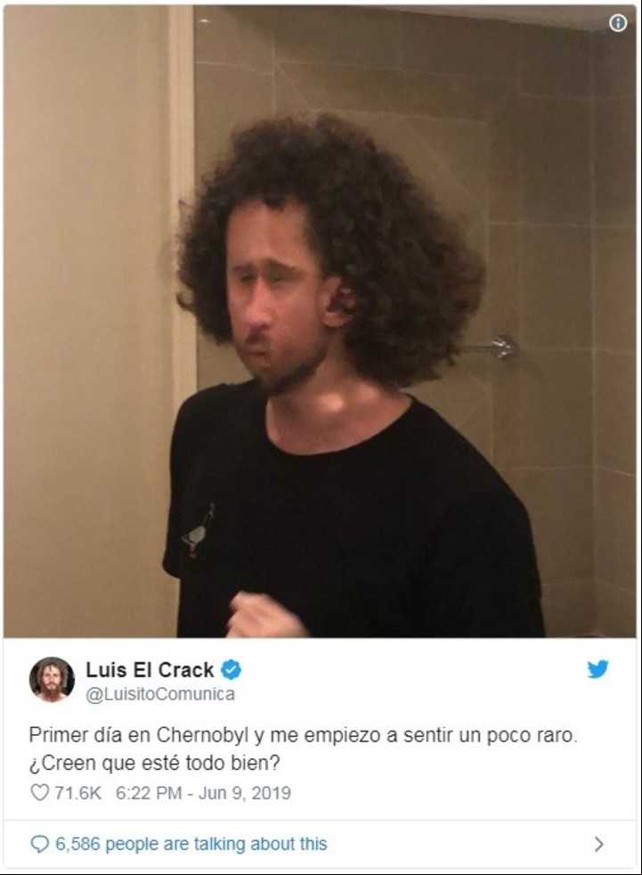 El polémico tuit de Luisito Comunica.