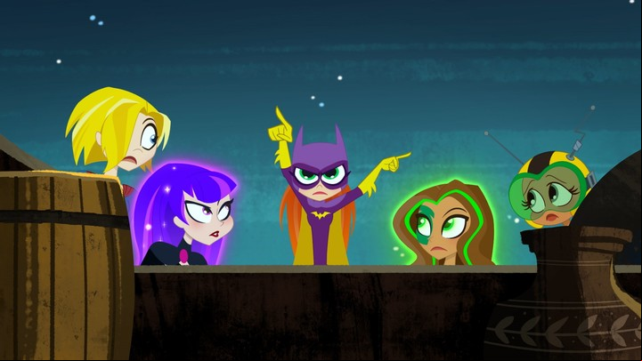 Mujer Maravilla, Superchica, Batichica, Zatanna, Bumblebee y Linterna Verde, de DC Super Hero Girls.